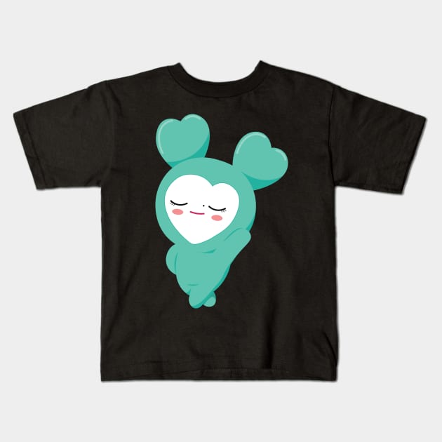 Mively (Mina of Twice) Kids T-Shirt by luluartAneesha